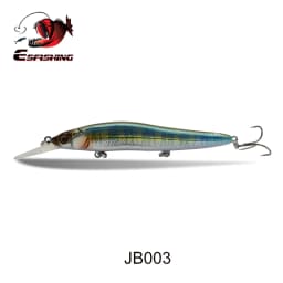 ESFISHING Jerkbait Minnow Lure 11cm 14g Dive 0-2.2m Floating Leurre Souple Hard Bait Peche Fishing for Perch Pike Bass