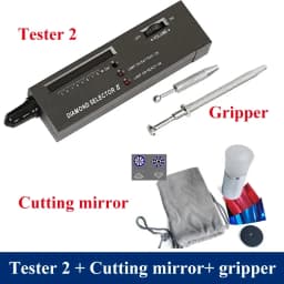 Brand Professional High Accuracy Diamond Tester 2 / 3 Gemstone Gem Selector Jewelry Watcher Tool Led Diamond Indicator Test Pen