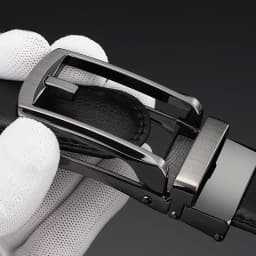 Men Belt Top Quality Cow Genuine Leather Men's Belt Cowhide Strap for Male Automatic Buckle Belts for Men Alloy Buckle Belt