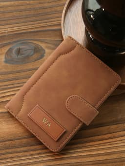 Personalized Name Passport Holder Custom Suede Matte Texture Faux Leather Passport Bag Handmade Travel Accessories Custom Gift