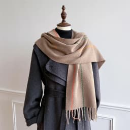 New Embossed Cashmere Women's Winter Scarf Warm Chunky Shawl Luxury Designer Tassels Pashmina Bufanda Lady Wrap Man Scarves