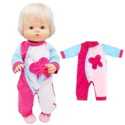 Fit 38 Cm Nenuco Doll Clothes Blue Coat Shirt Pants Ropa Y Su Hermanita Reborn Baby Doll Costumes Kids Gifts