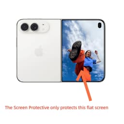 1/2/3/4Pcs For iPhone Duo Glass iPhone Duo Tempered Glass Privacy 9H Anti-Spy Cover Flat Outer Phone Screen Protector iPhone Duo