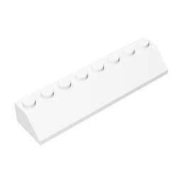 Gobricks GDS-736 ROOF TILE 2X8/45 - 2x8 45 Slope roof tiles compatible with lego 4445 children's DIY Educational Building Blocks