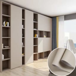 Skin Feel Thick Waterproof PVC Self Adhesive Wallpaper Muebles Furniture Renovation Oil Proof Kitchen Cabinets Armoire Stickers