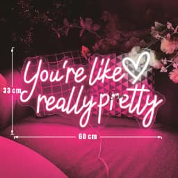 60cm Wedding Neon Led Sign Large Size Neon LED Sign Wedding Decor Room Neon Lights Birthday Party Decor Wall Hanging Sign