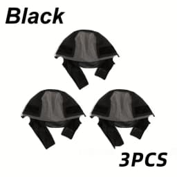 Female Headband Wig Cap Hd Lace Wig Cap For Wig Making U Part Wig Caps With Adjustable Velvet Wig Grip To Wear Wig Nude Hair Net