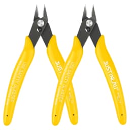 2Pcs Mini Nose Cutting Plier Electrical Wire Cable Cutter Metal Side Snips Flush Pliers Convenient Durable Tool