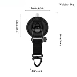 2/4pcs Car Tent Suction Cup Buckle Side Awning Anchors Outdoor Camping RV Van Accessory Secure Hook for Car RV Camping Accessory