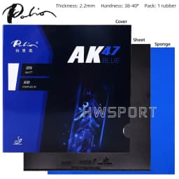 PALIO AK 47 Table Tennis Rubber Non-sticky Ping Pong Rubber Sheet AK47 Red Blue Yellow