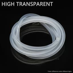 1/5M Silicone Tube ID 1 2 3 4 5 6 7 8mm Flexible Rubber Hose Thickness 1mm Food Grade Soft Milk Beer Drink Pipe Water Connector