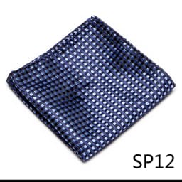 High Grade 2023 New Style Hot sale Silk Handkerchief Black Suit Accessories Solid Men Abraham Lincoln's birthday Pocket Square