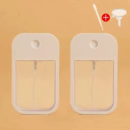 Plastic Card Bottle Perfume White Pink Blue 45ml Water Mist Spray Bottle for Hand Sanitizer Oral Spray Sprayer