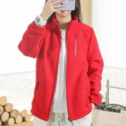 Y2k Green Clothes Autumn Winter Jacket Thicken Thin Sweatshirt Women Coat Coral Fleece-lined Zipper Casual Warm Windproof Cold