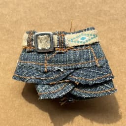 1/6 Scale Slim Monster Doll Jeans Pants Tshirt Dressing Parts Decors Compatible with Slim Doll Body for Collectible Figures