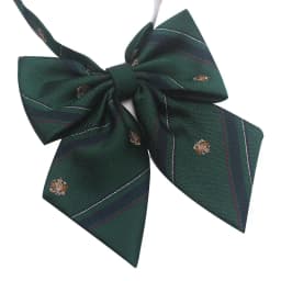 Polyester JK Necktie Simple Plaid Neckwear Striped Neck Tie Clothes Accessories Cravat Uniform Bow Tie Women Men