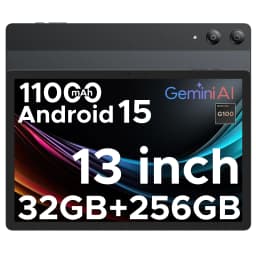 DOOGEE Tab E3 Pro Tablet 32GB+256GB Android 15 Gemini AI 13'' Display 7.9mm Ultra-thin Helio G100 11000mAh Battery Smart Pad
