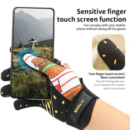 Off Road Motorcycle Touch Screen Full Finger Spring Summer Autumn Mountain Bike Downhill Outdoor Sports Gloves