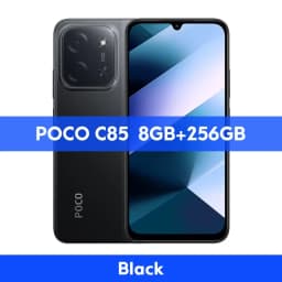 Global Version POCO C85 Smartphone 6.9" Dot Drop display 50MP Camera 6000mAh battery 33W Charging Helio G81-Ultra NFC