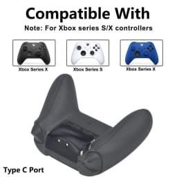 1400mAh Rechargeable Xbox Controller Battery Pack+Type C Cable for Xbox Series X, Xbox Series S Remote Gamepad(Not for Xbox one)