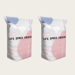 Vacuum Compression Bag Space Saving Pumpless Vacuum Storage Bags Waterproof Reusable Organizer for Clothes Bedding