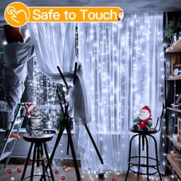 Fairy LED Curtain Lights USB Remote Waterproof 300 LED for Bedroom Xmas Wedding Party Patio Garden Indoor Outdoor Decor