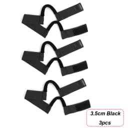 3pcs/1pcs New Arrival Comfortable Lace Melt Wig Band - Adjustable, Ear Protection, 3cm Width, Black, for Wig Edge Security