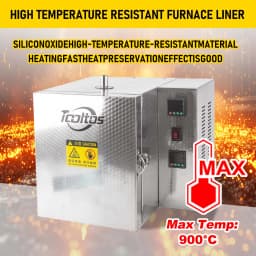 800 Constant 1200 Sectional Temperature Control Burnout Oven Mold Digital Display Wet Dry Plaster Furnace Permanent