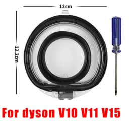 bottom Lid For Dyson V7 V8 V11 V10 V12 V15 Vacuum Cleaner-Top Fixed Sealing Ring Of Dust Bin Replacement Dust Collection Parts