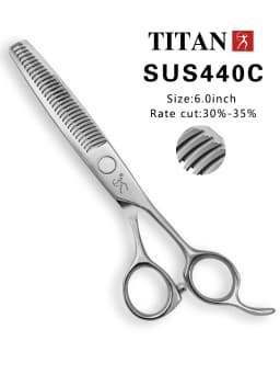 TITAN Professional Hair Thinning Scissors Barber Cutting Scissors