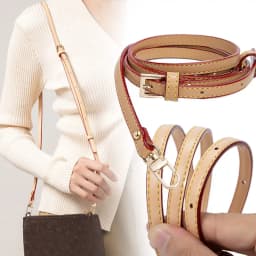 Bag Strap Accessories Shoulder Strap Mini Bag For Longchamp Bag Transformation Accessories Punch-free Leather Bag Strap
