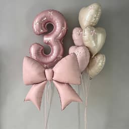 40inch Pink Foil Number Balloon Set (Optional 18inch Heart Balloons) Paired with Pink Valentine's Day/Birthday/Anniversary Party Decorations, Christmas Accessories, Themed Balloons, Retro Chrome Balloons, Balloons for Birthdays, Reusable Balloon Flowers, Personalized Balloons, Holiday Decorations, Elegant Party Decorations, Reusable Decorations, Premium Balloon Set, Gift Shopper, Party Organizer, Christmas Decorations
