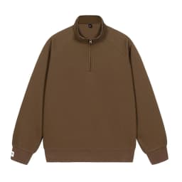 Spring Autumn Men's Half Zipper Sweatshirt Fashion Men Anorak Windbreaker Pullovers Men Loose Fit Streetwear Sweatshirt