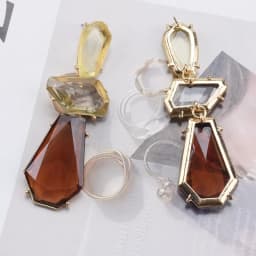 2026 New Fashion Irregular Coffee Resin Long Dangle Earrings Women Indian Ethnic Vintage Statement Metal Big Earrings Jewelry