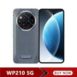 OUKITEL WP210 5G Rugged  Phone MTK 8200 6.7 Inch FHD+ 12GB RAM 512GB ROM Mobile Phone 8800mAh 108MP Android15 45W Cellphone NFC