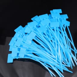 500-100Pcs Cable Labels Tags Nylon Cable Tie Tag for Cable Management Colorful Waterproof Loop Ties Markers Tag Self-locking Zip