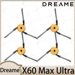 Dreame X60 Max Ultra Accessories Main Side Brush HEPA Filter Mop Cloths Dust Bag Vacuum Cleaner Replacement