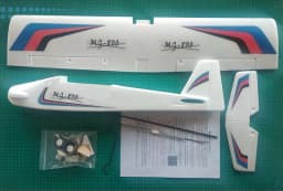 MG-800 RC Fixed Wing Airplane 800mm Wingspan Electric EPO Shockproof DIY Assembly Remote Control Model Aircraft For Adults