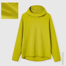 Lightweight Airy Waffle Knit Oversized Hoodie - Warm, Breathable, & Medium Stretch for Fall/Spring (Unisex)