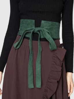 HERSHINE 1-piece Women's Fashion Extra Long Strap Shaping Wide Belt, Elegant Party Dress Sexy Accessory,spring,summer