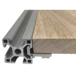 Aluminum Profile Rack Groove Flush, Laminate Bracket, Frame Fixed Plate Bracket 202030304040