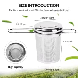 Stainless Steel Tea Infuser Strainer For Spice Colator Ceremony Set Poop Teaware InfusorItem Teapot Sieve
