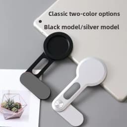 Magnetic Laptop Phone Holder Computer Monitor Side Cell Phone Foldable Display Expansion Phone Stand for Xiaomi iPhone Samsung