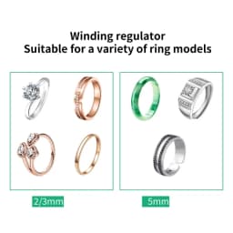 Adjuster Jewelry Tools Spiral-Based-Ring Size Adjuster Guard Tightener Reducer Resizing Tool Ring Jewelry Guard