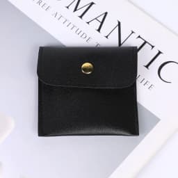 1pc Portable PU Leather Jewelry Storage Bag, Bag for Necklaces Bracelets Rings Earrings, Compact Jewelry Organizer Pouch