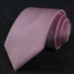 New Men's Tie Classic Stripes Striped 8cm Jacquard Necktie Accessories Daily Wear Cravat Wedding Business Party Gift