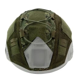 BOOIU Tactical Helmet Cover for Fast Helmet Multi-Camo Helmet Cover Military Paintball Hunting Shooting Gear - Without Helmet