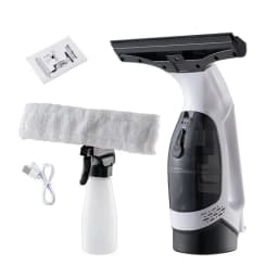 Multifunctional Electric Cordless Window Cleaner Machine White Cordless Rechargeable Automatic Portable Glass Cleaner Tools