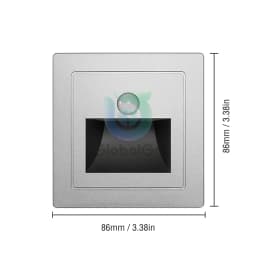 Motion Sensor Light AC110V-240V Infrared Human Body Induction Night Footlight LED PIR Sensor Stairway Corridor Foyer Lighting