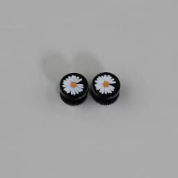Individual Pattern High-top Canvas Sneakers AF1 Shoelaces Little Daisies Cartoon Printing Fashion Women Men Shoelaces Dropship